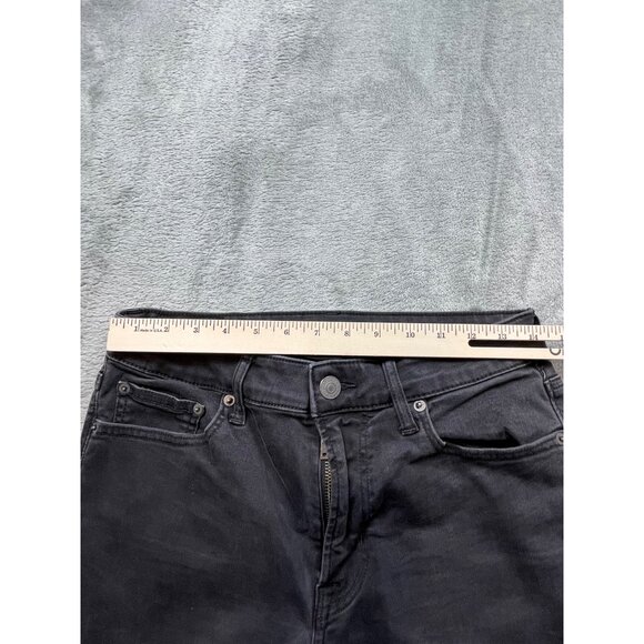 American Eagle Mens 28x32.5 Next Level Flex Grey Jeans Skinny Dark Rocker Prep - Picture 4 of 12